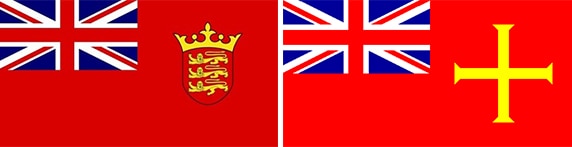 Channel Island Flags